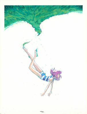 Davide Tosello | Planche originale n°92 - Maison Croa Croa | Daniel Maghen