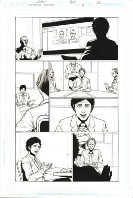 CAFU & Bit - 1 Original page - Thunder Agents