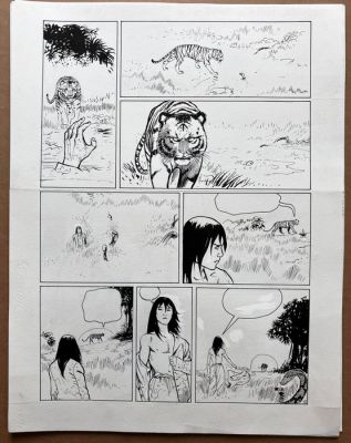 Reculé, Henri - 1 Original page - Le Dernier Livre de la Jungle - Le retour - 2006 | Catawiki