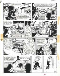 Gos. Planche originale Gil Jourdan | BDEnchères