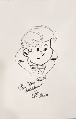 Gos - 1 Dessin original dédicacé - Gil Jourdan - 1986 | Catawiki