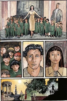 Ted McKeever - 1 Original page - Superman - Metropolis - 1996