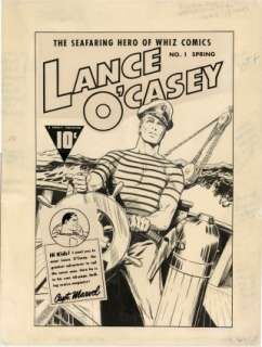 Anderson, Harry - LANCE O’CASEY #1 Cover | ComicConnect