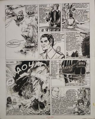 Pascal, Claude - 1 Original page - Les histoires de l’Oncle Paul - L’entêté qui ne voulait pas saluer - 1967 | Catawiki