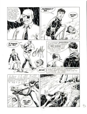 Diso, Roberto - 1 Original page - Mister No #106 - "Il marchio dell’assassino" - 1984 | Catawiki