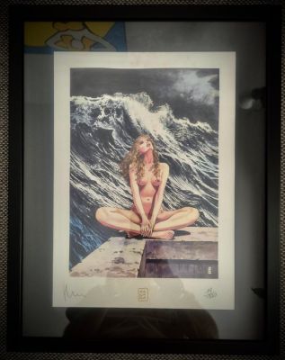 Milo Manara - Figura femminile - erotico d’autore | Catawiki