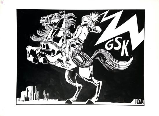 Crepax, Guido - 1 Original drawing - Crepax, Guido | Catawiki