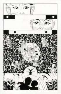 Moore, Tradd - NEW WORLD, THE #1 Half Splash | ComicConnect