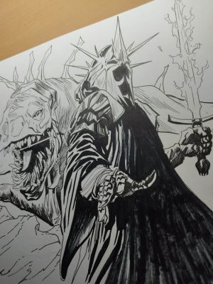 Marco Foderà - 1 Original drawing - Lord Of The Rings - 2015 | Catawiki