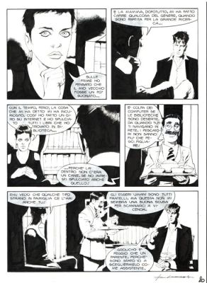 Roi, Corrado - 1 Original page - Dylan Dog #275 - "Il tredicesimo uomo" - 2009 | Catawiki