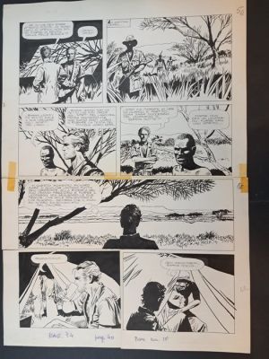 Micheluzzi, Attilio - 1 Original page - Johnny Focus: I Garimpeiros - 1974 | Catawiki