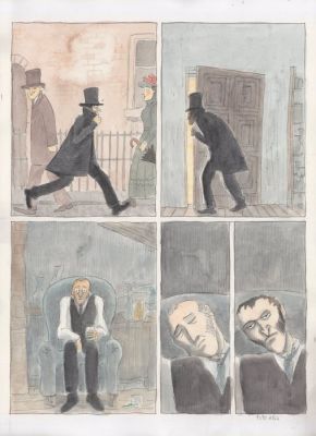 Tyto Alba - Planche originale couleur - Dr Jekyll & Mr Hyde - 1 planche originale - 2021 | Catawiki