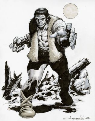 Aaron Lopresti | Marvel Comics FRANKENSTEIN | Aaron Lopresti