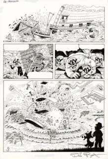 Rosa, Don - WALT DISNEY’S UNCLE SCROOGE #286 Half Splash | ComicConnect