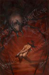 Mark Romanoski | Comic Book Cover Black Widow Comic Cover | Spiderweb Art Gallery