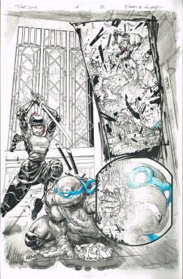 Freddie E. Williams II | TMNT (2024) (Issue 18, Pg 12) 11 x 17 | Freddie E. Williams II