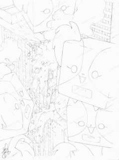 Juliette Fournier Et Jean-Gaël Deschard | Dessin Original 5 Bakamon | La BD s’expose