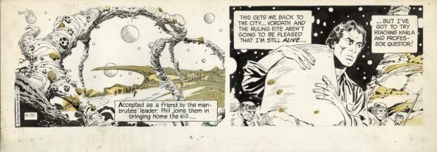 Williamson, Al - SECRET AGENT CORRIGAN (X-9) DAILY Strip Art | ComicConnect