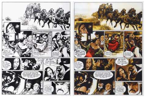 Marini | L’Etoile du désert, planche n°33 à l’encre de… | Millon