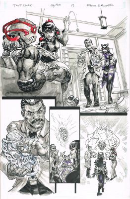 Freddie E. Williams II | TMNT (2024) (Issue 20/300, Pg 17) 11 x 17 | Freddie E. Williams II