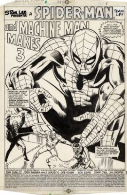 Bingham, Jerry - MARVEL TEAM-UP (1972-85) #99 Title Splash | ComicConnect