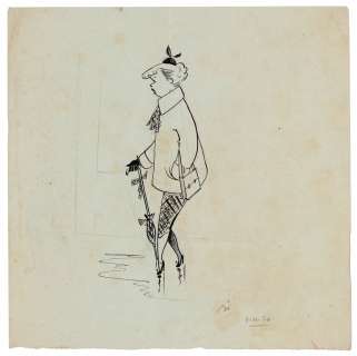 Sempé | Illustration à l’encre de Chine représentant… | Millon