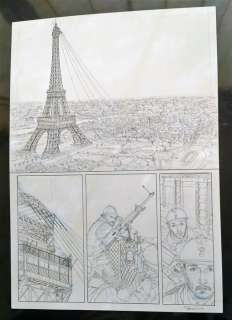 Hugault, Romain | Original plate  - Le Pilote Ã  l’Edelweiss | Catawiki