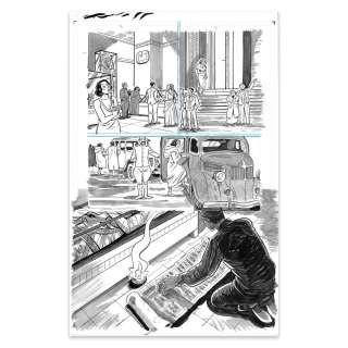 Faith Erin Hicks | Universal Monsters: The Mummy - Issue 02 Page 9 | Faith Erin Hicks