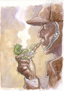 Sergio Bleda - Holmes With Pipe