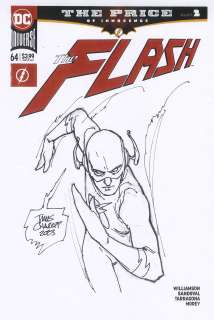 Travis Charest | 2023 THE FLASH #2 SKETCH COVER | Tri-State Original Art