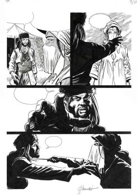 Joan Mundet | Original art page – Dago (3-10) – Mundet | Origin Of Comics
