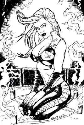 Everett Hartsoe - Embrace: Trade Paperback Published Cover (Cover Reprint the 1St 4 Issues with Her & Razor!) 2015