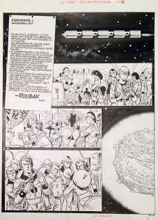 PAAPE Eddy  - Luc Orient  - Planche 10 de l’album L’Enclume de la foudre éditée au [...] | Vermot et Associés