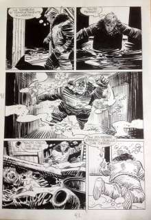 Alessandrini, Giancarlo | original plate Ken Parker no. 9, page 91 | Catawiki