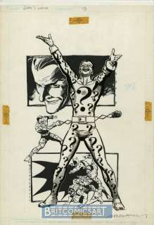 David Mazzucchelli - Who‘s Who 19 - Riddler By David Mazzucchelii Batman Issue 19