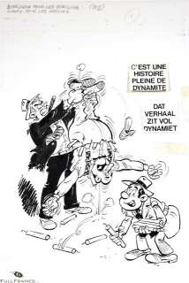 Berck | Sammy, illustration Ã  l’encre de Chine pour le 4Ã… | Banque Dessinée