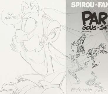 Munuera | Spirou, tirage de tête "Paris-sous-Seine"… | AZ auction