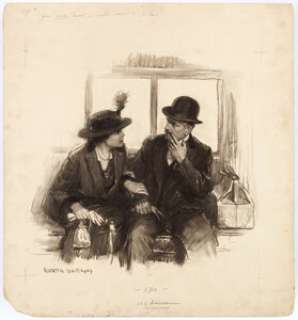 Worth Brehm Cosmopolitan April-1916 "Penrod’s Nervous Breakdown" Illustration Original Art - | Heritage