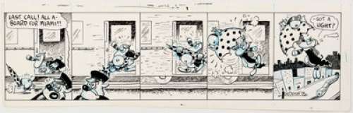 Bobby London Dirty Duck Complete Single-Strip Story Original Art (1972). London’s signature Underground Comix - | Heritage