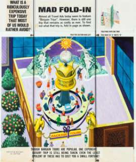 Al Jaffee MAD Magazine #220 Inside Back Cover Fold-In Illustration Painting Original Art (EC, 1981). Al - | Heritage