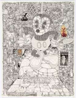 John Fawcett Snow White Ushers In Fawcett’s Information Age of Drawing Mickey Mouse Original Art on Signed - | Heritage