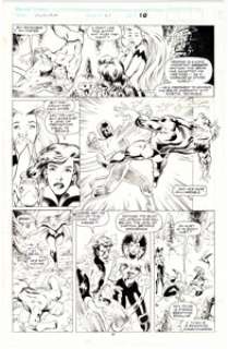 Alan Davis and Mark Farmer Excalibur #61 Story Page 8 Original Art (Marvel, 1993). This page from the story - | Heritage