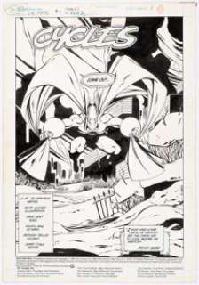 Keith Giffen and Dave Hunt Dr. Fate #1 Splash Page Original Art (DC Comics, 1987).... | Heritage