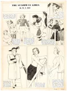 William E. Hill The Hill Page/Among Us Mortals Sunday Comic Strip Original Art dated 1-11-41 (News Syndicate, 1941... | Heritage