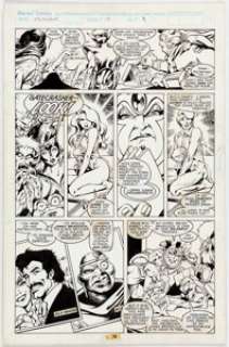 Alan Davis and Paul Neary Excalibur #13 Story Page 9 Original Art (Marvel Comics, 1989).... | Heritage