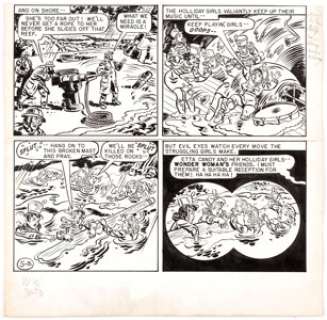 H. G. Peter Wonder Woman Unpublished Partial Page 5-B Original Art (DC, 1948/1971).... | Heritage
