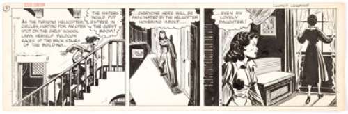 Milton Caniff Steve Canyon Daily Comic Strip Original Art dated 1-10-51 (Field Enterprises, 1951).... | Heritage