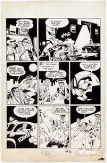 Joe Kubert All-New Comics #10 Story Page 7 Original Art (Harvey Comics, 1944). While paying his dues as a teen-age - | Heritage