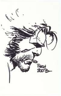 David Finch - Wolverine Sketch Original Art (2003).... | Heritage