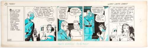 Milton Caniff Terry and the Pirates Daily Comic Strip Original Art dated 11-27-35 (Chicago Tribune, 1935).... | Heritage